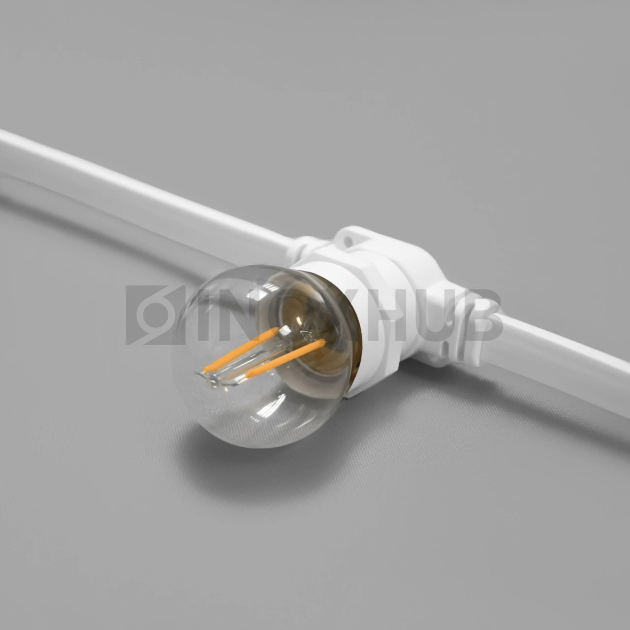 INH-L01-B-E27-G45T2-2W-TWW фото Иноксхаб