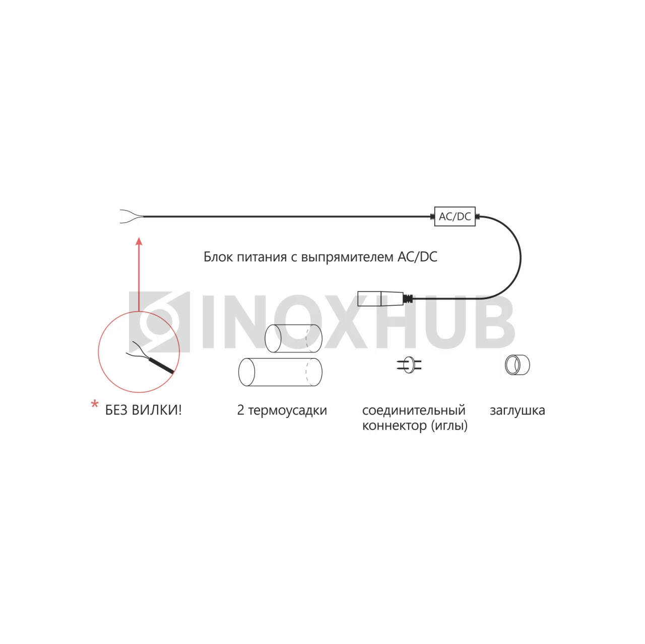 INH-L01-220AC/DC-1-1A-NP-W фото Иноксхаб
